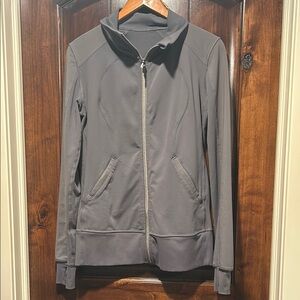 Lululemon Athletica Charcoal Zip Jacket